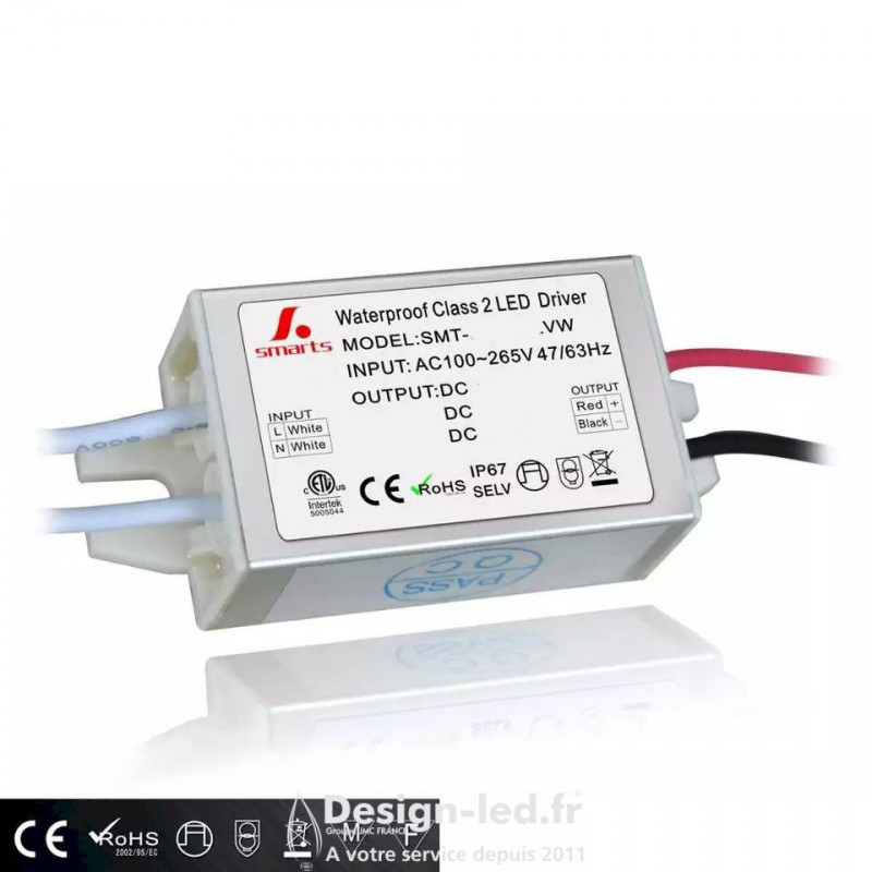 Alimentation LED 12W 12VDC 1A, dla A2547 Alimentation LED 12W 12VD