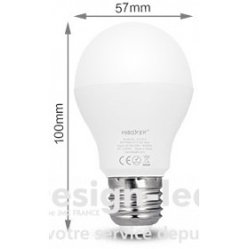 https://design-led.fr/ Ampoule LED 6W E27 RGB&CCT pilotable 17,60 € 17,60 € FUT014