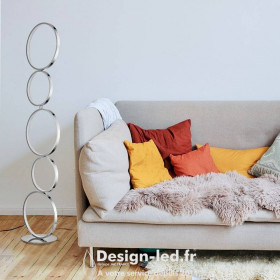 https://design-led.fr/ Lampadaire LED 30W Natalie 3000K Chrome 117,00 € 117,00 €