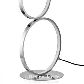 https://design-led.fr/ Lampadaire LED 30W Natalie 3000K Chrome 117,00 € 117,00 €