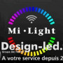 Plafonnier LED carré 9W RGB&CCT pilotable, Mi-Light, Miboxer FUT064 MiBoxer / MiLight 35,70 € Downlight Miboxer