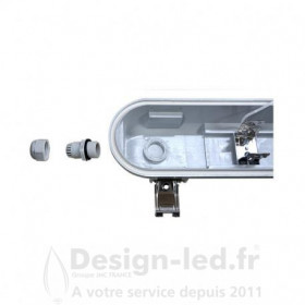 https://design-led.fr/ Boitier Etanche LED Intégrées traversant RHÔNE 6000K 20-36W 1220 x 85 x 80 mm 81,20 € 81,20 € 75816