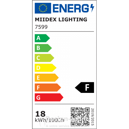 Tube LED T8 120cm 18 Watt verre transparent