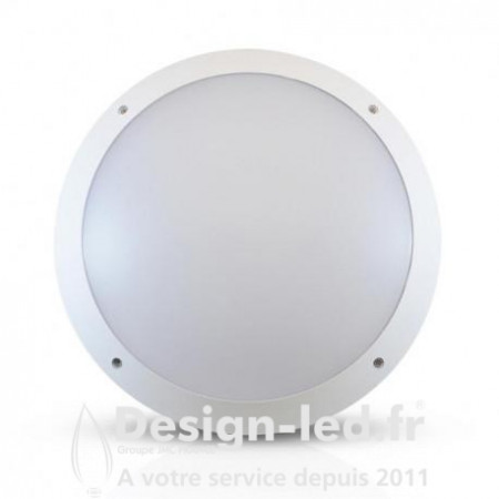 Plafonnier LED Hublot rond 30W Ø300mm 4000K IP65, miidex 778822 56,20 €