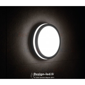 https://design-led.fr/ Plafonnier BENO LED Ø220 18w 4000k IP54 graphite, kanlux 33348 35,00 € 35,00 €