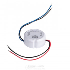 Alimentation CIRCO LED 12VDC 1-15W 1.25A, kanlux 24243