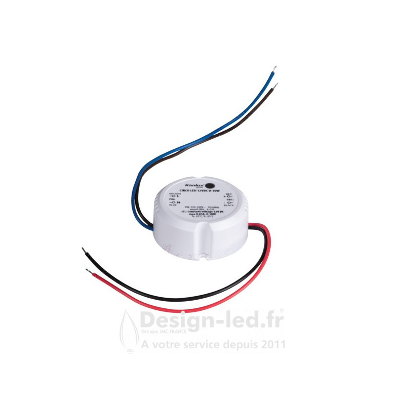 https://design-led.fr/ Alimentation CIRCO LED 12VDC 10W 0.84A 10,80 € 10,80 € 24242