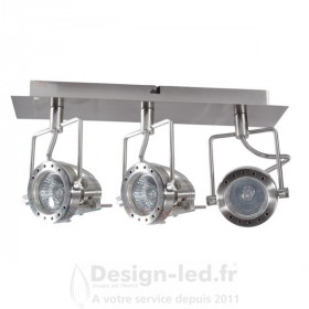 Luminaire mural et plafonnier SONDA Acier 3xGU10