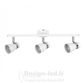Luminaire mural et plafonnier ENALI blanc 3xGU10