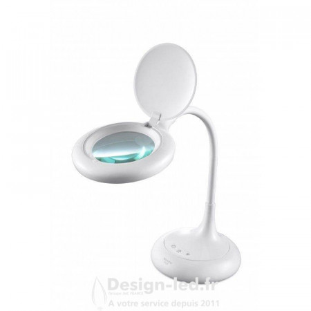 Lampe de table 8W avec loupe CCT dimmable, dla L1020-B Design-LED 42,50 € Lampe de table et bureau