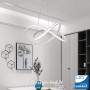 Lampe Suspendue Everver 58w CCT blanc dimmable par télécommande, dla LM8112 Design-LED 229,00 € Luminaire suspendu