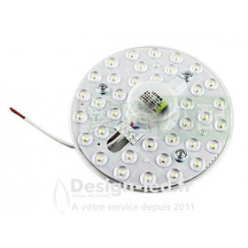 Module led rond 18w 3000k 142 x 26 mm puce smd 220v