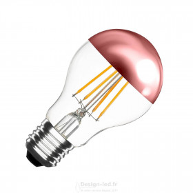 Ampoule LED E27 Dimmable Filament Cuivre A60 6W