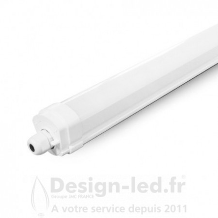 Étanche LED Intégrées 4000K 35W 1255 x 59 x 61 mm Traversant, miidex 757921 Miidex Lighting 44,20 € Boitier LED intégrée