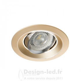 Support plafond COLIE dorée Ø99 mm