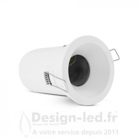 Support plafond BBC Rond Blanc Basse Luminance avec douille Ø90 mm, miidex 77185 27,40 €