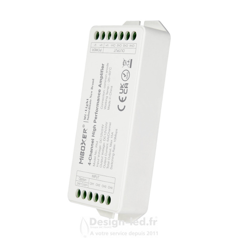 https://design-led.fr/ Amplificateur de signal 4 canaux 13,80 € 13,80 € PA4