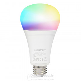 Ampoule LED RGB&CCT 12W E27 pilotable