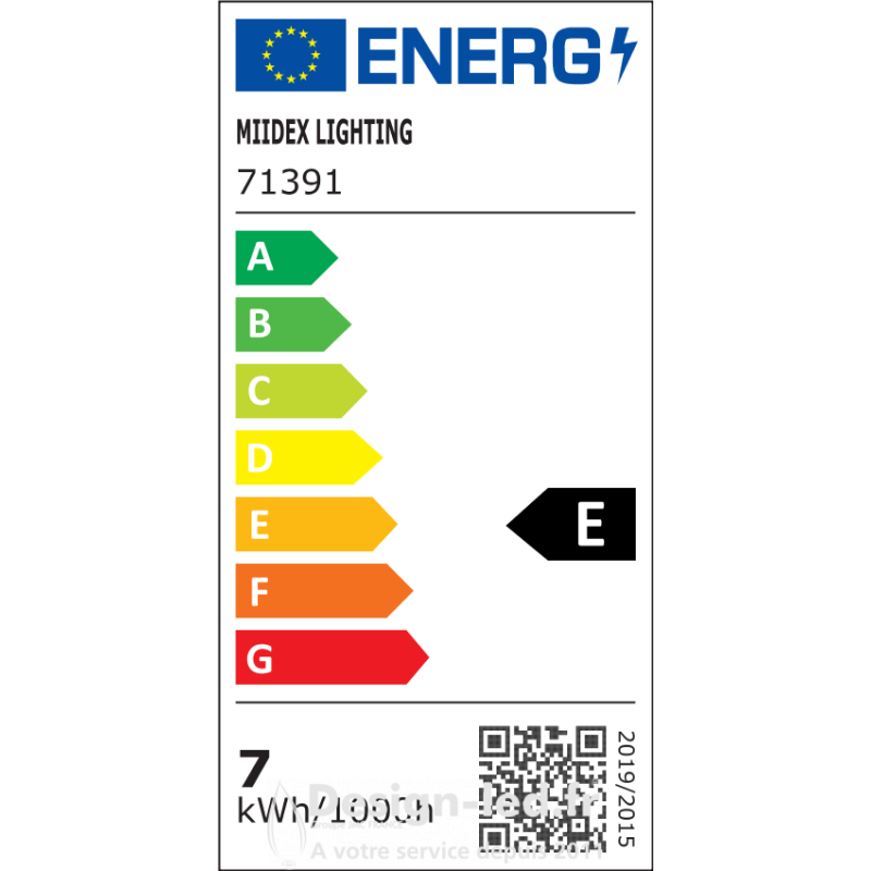 Ampoule LED filament E27 6W 880lm 2700K Vision El