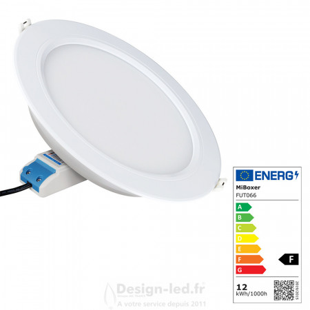 Plafonnier LED rond 12W RGB&CCT pilotable, Mi-Light, Miboxer FUT066 MiBoxer / MiLight 39,60 € Downlight Miboxer