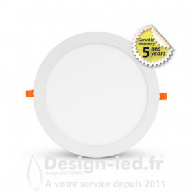 Downlight led SLIMY II Ø300 24w 4000k garantie 5 ans