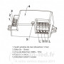 Plafonnier LED Hublot rond + Détecteur RF 20W Ø300mm 4000K IP65, miidex 7788201 64,90 €