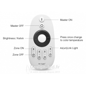 https://design-led.fr/ Télécommande à roue rotative à 4 zones 10,60 € 10,60 € FUT006 - 76491