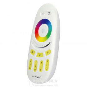 Télécommande 4 Zones RGB(W) 2.4 GHz, Mi-Light