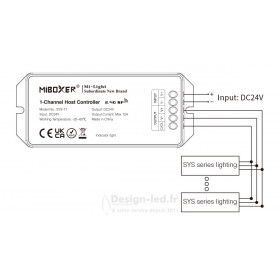 https://design-led.fr/ Contrôleur SYS 1 canal 38,90 € 38,90 € SYS-T1
