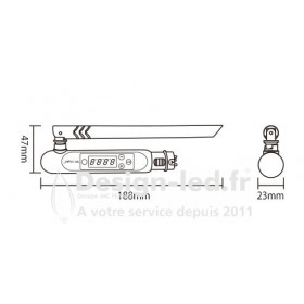 https://design-led.fr/ Contrôleur d'émetteur sans fil à LED DMX512 22,00 € 22,00 € FUTD01