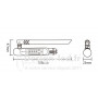 Contrôleur d'émetteur sans fil à LED DMX512, Mi-Light, Miboxer FUTD01 22,00 €