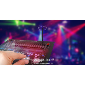 https://design-led.fr/ Contrôleur d'émetteur sans fil à LED DMX512 22,00 € 22,00 € FUTD01