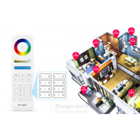 https://design-led.fr/ Télécommande Radio Fréquence RGB&CCT 8 zones 21,60 € 21,60 € FUT089