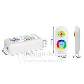 https://design-led.fr/ Télécommande & contrôleur LED RVB 20,70 € 20,70 € FUT020 - 75180