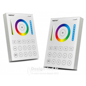 https://design-led.fr/ Contrôleur LED RGB&CCT tactile sans fil 8 zones 47,80 € 47,80 € FUTB8