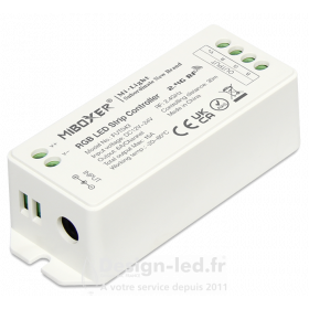 https://design-led.fr/ Contrôleur de bande à LED 2.4 GHz RGB 14,80 € 14,80 € FUT043