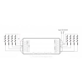 https://design-led.fr/ Amplificateur de signal 4 canaux 13,80 € 13,80 € PA4