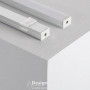Profil alu 1m pour ruban 5050 LED 230V mono couleur capot blanc, dla 1064b promo Design-LED 8,20 € -40% Accessoires 230v ruba...