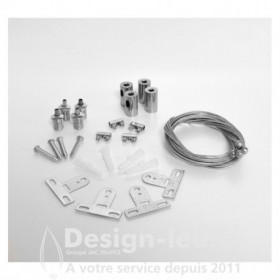 https://design-led.fr/ Kit de suspension Panneau Led 300 X 300 et 600 X 600 7,90 € 7,90 €