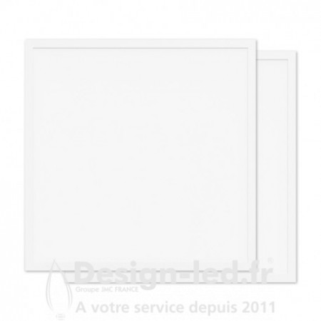 https://design-led.fr/ Plafonnier LED Blanc Backlit 595x595 36W 3000K PACK x 2, miidex 77724 70,00 € 70,00 €
