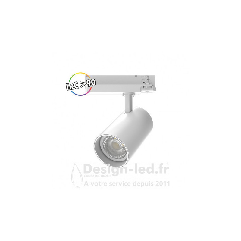 https://design-led.fr/ Spot LED sur Rail COOL Blanc 35W 3000K 3850 LM IRC90 rail 3 allumages 89,20 € 89,20 € 100226
