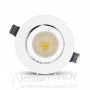 Spot LED Escargot Rond Inclinable et Orientable avec Alimentation Electronique 20W 4000K, miidex24, 76720 Miidex Lighting 92,...