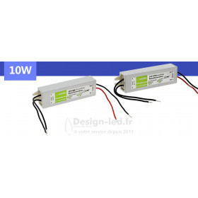 Alimentation LED 10W 12VDC 0.83A IP67 90-250V slim dla A2012