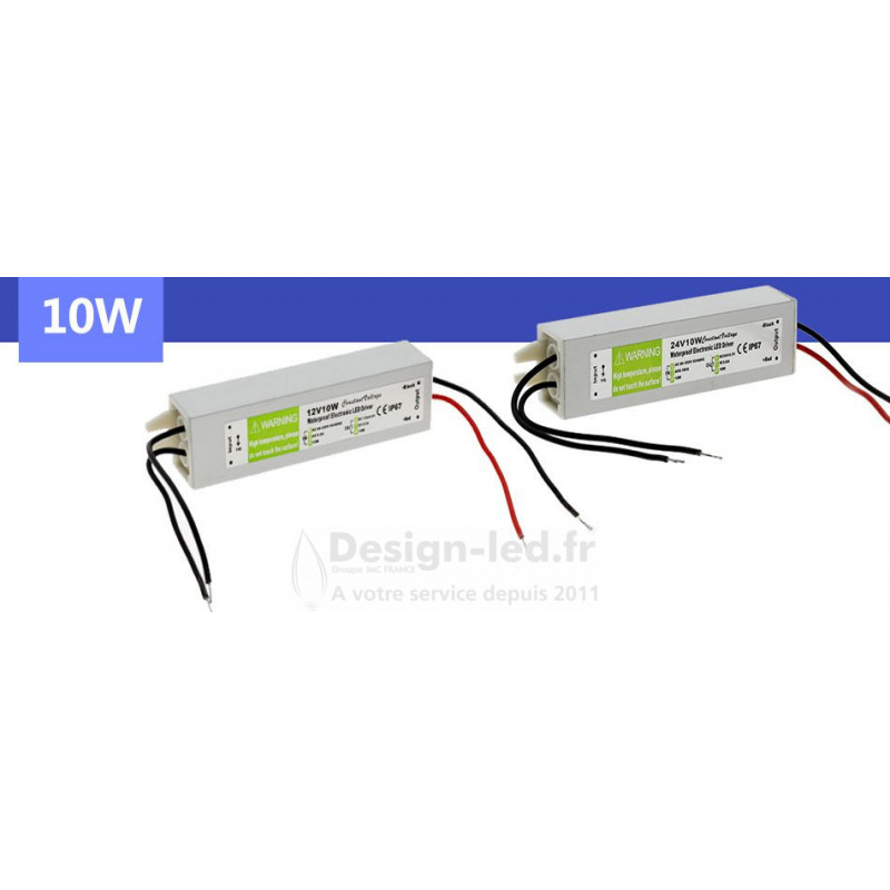 https://design-led.fr/ Alimentation LED 10W 12VDC 0.83A IP67 90-250V slim 10,30 € 10,30 € A2012