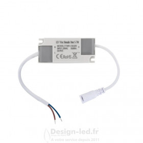 Driver LED dimmable triac 5-7W 12-24VDC 250mA, dla 1231