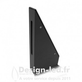 Applique Murale LED Gris Anthracite 3W 3000k, miidex 7018 promo