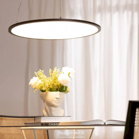 https://design-led.fr/ Lampe LED Suspendue Magnus 36W Noire 36W 4000K 105,60 € 73,92 € -30%