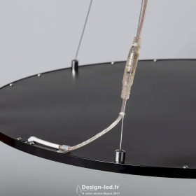 https://design-led.fr/ Lampe LED Suspendue Magnus 36W Noire 36W 4000K 105,60 € 73,92 € -30%