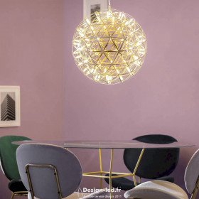 https://design-led.fr/ Lampe Suspendue LED Gloria doré 35.6W 3000K Ø50 cm 440,00 € 440,00 € C126887
