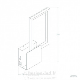 https://design-led.fr/ Applique LED Gauss 14W 3000K gauche avec Chargeur USB 86,60 € 60,62 € -30%